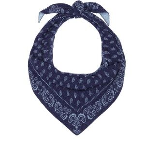 NWT - Guest in Residence - Wild Rag Bandana Scarf - Indigo & Blue